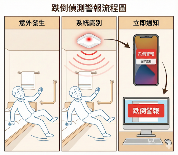 Fall Detection App Alert
